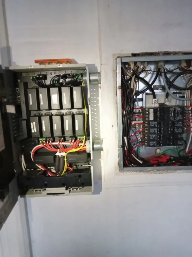 Electrical panel upgrade completed for Indoor Lighting Installation in Oakland